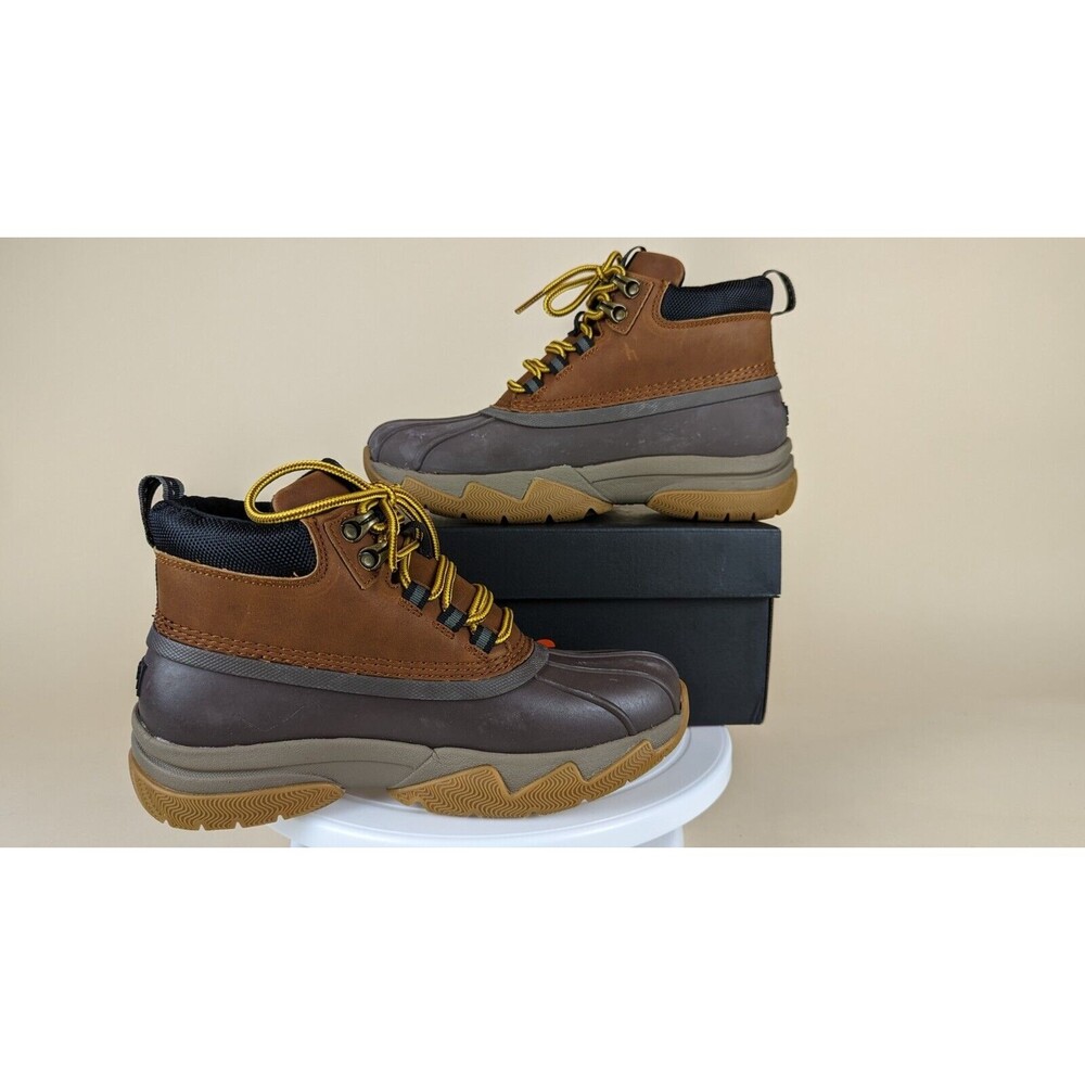 BASS Outdoor Field Duck Boots Womens 6 Brown Waterproof Hiking Shoes $119 NWB